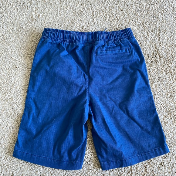 Boys Blue Uniform Shorts - Picture 2 of 3